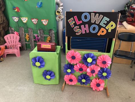 Flower Store Dramatic Play, Florist Shop Dramatic Play, Garden Shop Dramatic Play, Flowers Dramatic Play, Florist Dramatic Play Preschool, Flower Shop Dramatic Play, Flower Shop Dramatic Play Preschool, Flower Shop Prop Box Dramatic Play, Easy Mothers Day Crafts For Toddlers