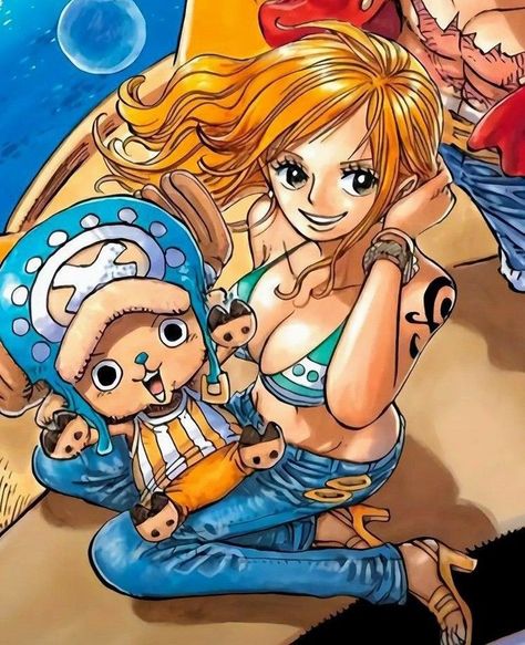 Tweedle Dee, One Piece Photos, Pirates Cove, Time Skip, Bear Girl, One Piece Nami, Nami One Piece, Goofy Pictures, One Piece Pictures