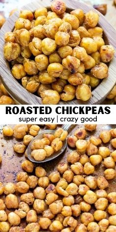 Easy Roasted Chickpeas, Recipe Chickpeas, Roasted Chickpeas Recipe, Chickpeas Roasted, Chickpea Recipes Roasted, Chickpeas Recipe, Grain Bowls, Radish Recipes, Protein Snack