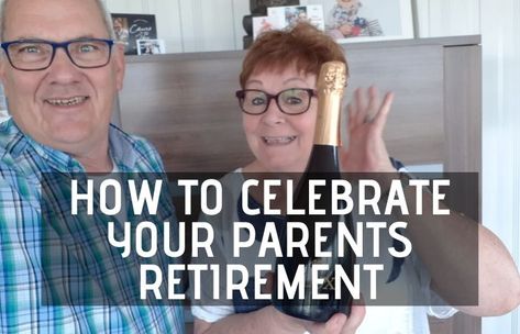 15 Ideas: How To Celebrate Your Parents Retirement – Retirement Tips and Tricks Ideas To Celebrate Retirement, Retirement Celebration Ideas, Best Retirement Gifts, Funny Anecdotes, Retirement Celebration, Letter To Parents, Celebrate Mom, Retirement Party, Retirement Parties