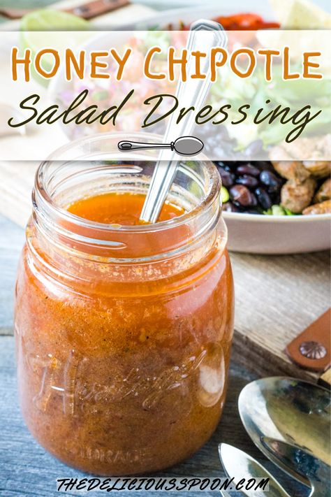 Honey Salad Dressing Recipe, Chipotle Vinaigrette Dressing, Mexican Salad Dressings, Chipotle Salad Dressing, Chipotle Restaurant, Chipotle Salad, Honey Salad Dressing, Chipotle Copycat Recipes, Chipotle Vinaigrette