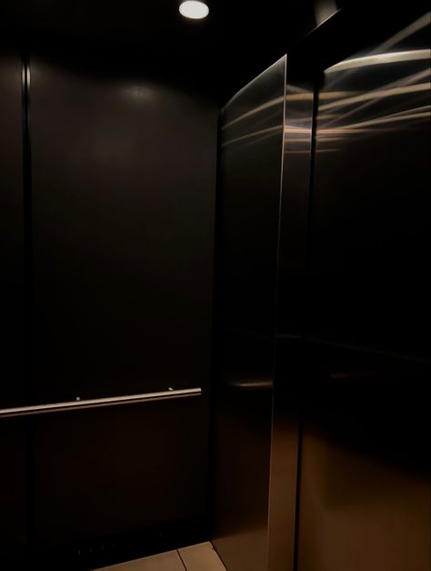 Elevator Aesthetic Dark, Phobia Aesthetic, Elevator Photography, Elevator Aesthetic, Dark Feeds, Photography Aesthetic, Money Aesthetic, Aesthetic Dark, Old Money Aesthetic