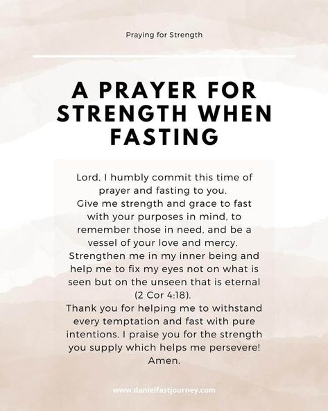 Praying for Strength - 17 Powerful Prayers — Daniel Fast Journey Praying For Strength, Spiritual Fast, Prayer For Strength, Pray For Strength, Health Statistics, Fast And Pray, Spiritual Warfare Prayers, Powerful Prayers, Prayers For Strength