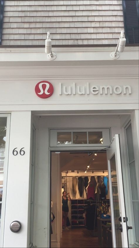 Lululemon Sign, Preppy Stores, Lululemon Store, Russell James, Lululemon Outfits, London Aesthetic, Board Ideas, Store Fronts, San Antonio