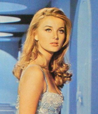 Barbara Bouchet, Blonde Hair, A Woman, Blonde, Hair, Blue, White