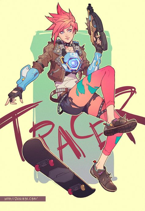 Overwatch has developed quite a fan art following.... - Page 15 - NeoGAF Style Cyberpunk, Overwatch Drawings, Overwatch Tracer, Overwatch Fan Art, Overwatch 2, Video Game Art, Female Character Design, Overwatch, Game Character