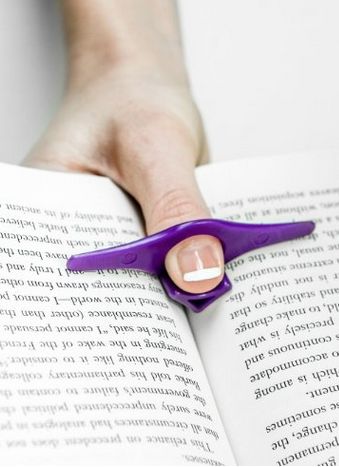 The Thumb Thing, Reading Tools, Best Bookmarks, Take My Money, Making Life Easier, Make Life Easier, Gadgets And Gizmos, Gifts For Bookworms, Technology Gadgets