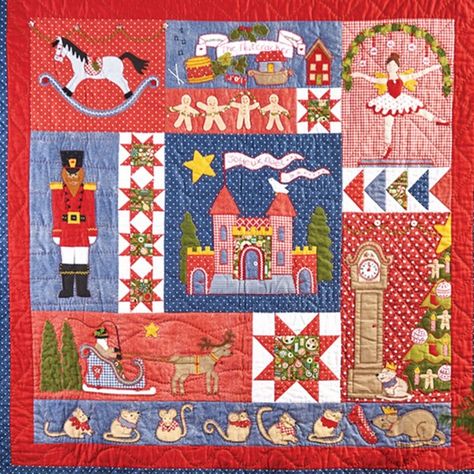 Free Nutcracker Christmas Quilt Patterns Nutcracker Quilt Pattern Free, Nutcracker Quilt Pattern, Nutcracker Quilt, Plum Quilt, Christmas Quilt Patterns, Applique Templates, Crazy Patchwork, Holiday Quilts, Nutcracker Christmas