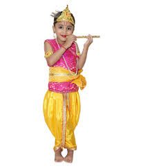 Raj Costume Kids Brocade Fabric Janmashtami Mythological Character Krishna Costume (RJC_Krishna, Yellow, 4-5 Years) - Buy Raj Costume Kids Brocade Fabric Janmashtami Mythological Character Krishna Costume (RJC_Krishna, Yellow, 4-5 Years) Online at Krishna Costume, Mythological Characters, Bal Gopal, Krishna Janmashtami, Dance Competition, Shining Star, Brocade Fabric, Yellow Fabric, Kids Costumes