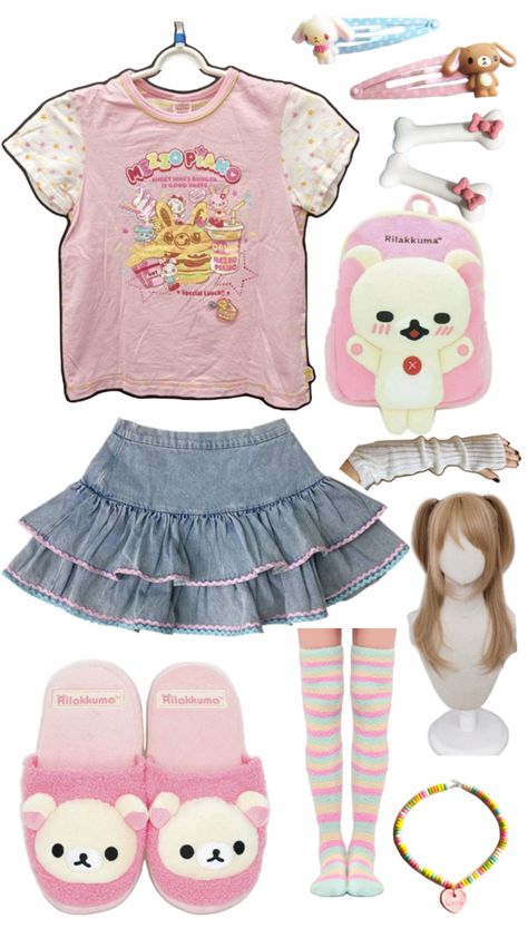 Starry Clothes, Kid Core Outfits, Dollcore Outfits, Kawaii Outfit Ideas, Бисер Twin, Kawaii Fashion Outfits, Kawaii Clothes, Really Cute Outfits, Manado