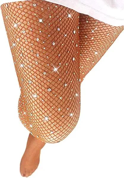 Shine Bright with Sparkly Fishnet Stockings: Glitter Rhinestone High Waist Tights Sparkly Fishnets, Sparkly Tights, Taylor Swift Outfits, Fishnet Stockings, Young And Beautiful, Modern Fashion, Shine Bright, Halloween Costumes, High Waist