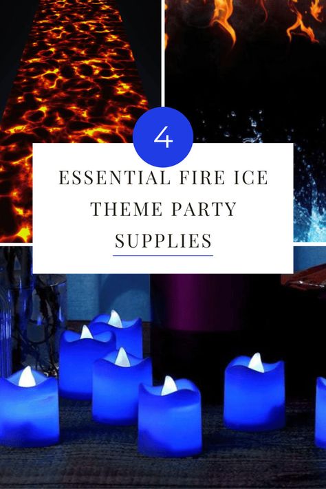 From decorations to tableware and everything in between, get ready to discover items that will make your party an unforgettable experience. Let’s turn up the heat and bring the chill! Ice Theme Party, Fire And Ice Party, Ice Theme, Ice Party, Fire And Ice, Turn Up, Theme Party, The Heat, Party Themes