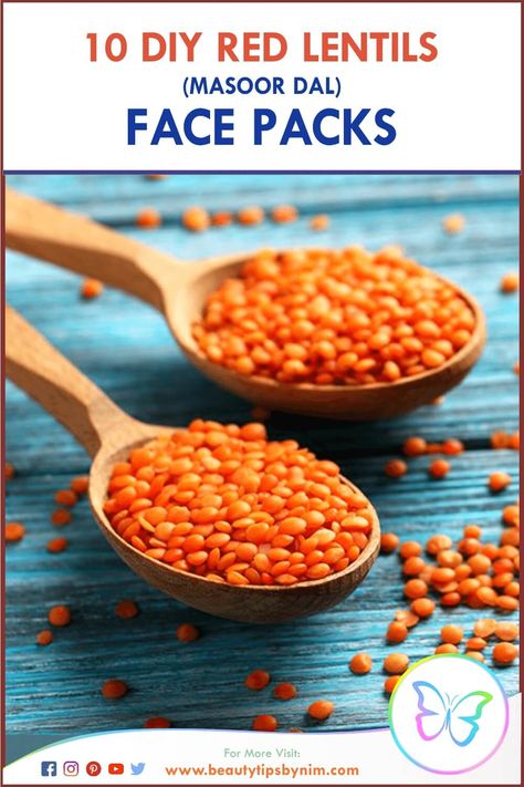 Red Lentil Face Mask, Masoor Dal Face Pack, Neem Powder, Multani Mitti, Get Glowing Skin, Red Lentils, Sleep Masks, Remove Dark Circles, Natural Exfoliant