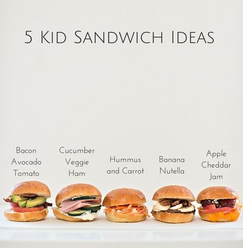 Lunch Box Ideas with a twist - 5 Easy Sandwich Ideas for Kids Sandwich Ideas For Kids, Easy Sandwich Ideas, Kid Sandwiches, Easy Sandwich, Picnic Sandwiches, Roast Beef Sandwich, Sandwich Ideas, Cold Sandwiches, Sandwich Bar