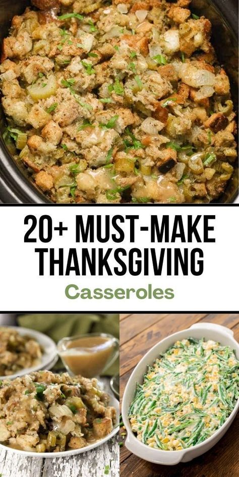 Elevate your holiday table with Make Thanksgiving Casseroles that everyone will adore! Discover easy and comforting recipes perfect for family gatherings. Don’t forget to save this pin for delightful casserole ideas that will make your Thanksgiving memorable! 🍂🦃 #ThanksgivingCasseroles #ComfortFood" Thanksgiving Stuffing Casserole, Amazing Thanksgiving Recipes, Thanksgiving Crockpot Casserole, Easy Thanksgiving Menu Ideas, Thanksgiving Turkey Casserole, Easy Thanksgiving Casseroles, Freeze Ahead Casseroles, Casserole Recipes Thanksgiving, Casseroles For Thanksgiving