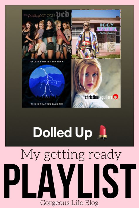 Getting ready playlist. Songs to listen to when getting ready for a night out Get Ready Playlist Names, Wedding Getting Ready Playlist, Up Beat Music Playlist, Getting Ready Music Playlists, Getting Ready Playlist, Songs To Blast In The Car Playlist, Songs To Listen To When, Megan Fox Makeup, Doing My Hair