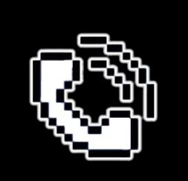 Pixelated Phone Icon, Black Pixel Icons For Apps, Punk App Icons, Undertale App Icons, Pixel Phone Icon, Chrome Icon, Pixel Icons, Internet Icon, Black App