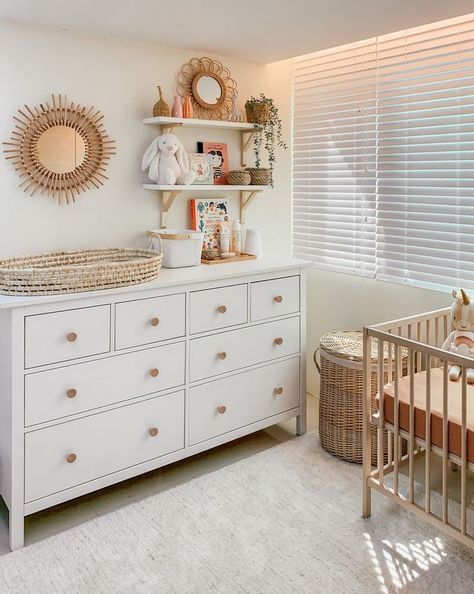 Nursery Reveal, Baby Nursery Inspiration, Baby Room Organization, Baby Room Neutral, Baby Room Themes, Baby Boy Room Decor, Nursery Room Design, Girl Nursery Room