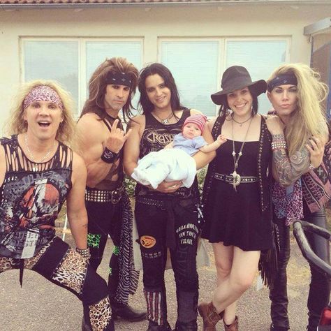 Steel Panther — Steel Panther with Martin Sweet of Crashdiet !! Panther Photo, Steel Panther, F Off, Free Me, Glam Metal, Heavy Metal Music, Metal Music, Music Bands, Heavy Metal