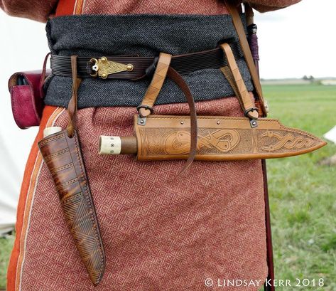 Scabbard Belt, Vendel Period, Rapier Sheath Belt, Medieval Dagger, Viking Leatherwork, Medieval Belt Pouch, Medieval Peasant, Seax Knife, Svord Peasant Knife Mods