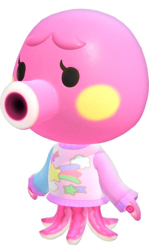 Animal Crossing Wiki, City Folk, Animal Crossing Characters, Animal Crossing Villagers, Pink Animals, Animal Crossing Game, All About Animals, Catch Phrase, New Leaf