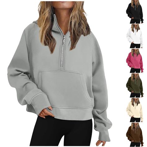 PRICES MAY VARY. Fall outfits for women 2024 trendy curvy tunic pullover for women brown crewneck sweatshirt womens fall sweaters 2024 navy blue crewneck sweatshirt women fall sweater fall teacher outfits for women fall basics for women 2024 red crewneck sweatshirt womens fall tops dressy casual light weight hoodies for women fall shirts for women plus size fall outfits women goth hoodies womens fall sweatshirt plain hoodies fall shirts for women 2024 trendy womens fall fashion 2024 plus size Wo Womens Quarter Zip Pullover, Fall Sweatshirt Outfit, Pullover Half Zip, Pullover Mode, Sleeveless Outfit, December 2023, Half Zip Sweatshirt, Stylish Sweaters, Sleeves Clothing