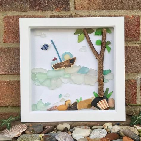 Treasure Pictures, Sea Glass Diy, Sea Treasure, Sea Glass Art Diy, Driftwood Ideas, Treasure Beach, Beach Themed Crafts, Sea Glass Art Projects, Beach Artist