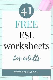 Free ESL Worksheets for Adults (41 Great Resources) Teach English Online or teach abroad with these free lesson plans and teaching materials. #esl #eslworksheets | TPR Teaching Esl For Adults Lesson Plans, Esl Worksheets For Beginners, Worksheets For Adults, Best Language Learning Apps, Esl Ideas, Esl Learning, English Knowledge, Teaching Lessons Plans, English Lesson Plans