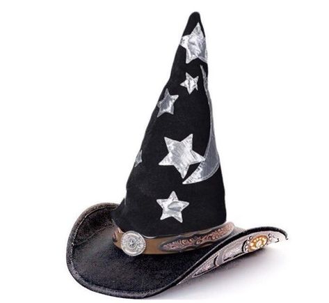 Cowboy Wizard, Punk Style Outfits, Wizard Hat, Southern Gothic, Easy Rider, Closet Fashion, Witch Hat, Alien Logo, Wild West