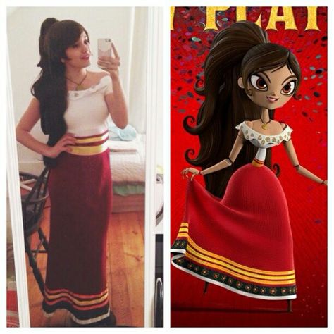 Maria  posada Maria Book Of Life Costume, Book Of Life Cosplay, Manolo Sanchez, Book Of Life Costume, Maria Posada, School Halloween Costumes, The Book Of Life, Disney Halloween Costumes, Halloween Costume Outfits