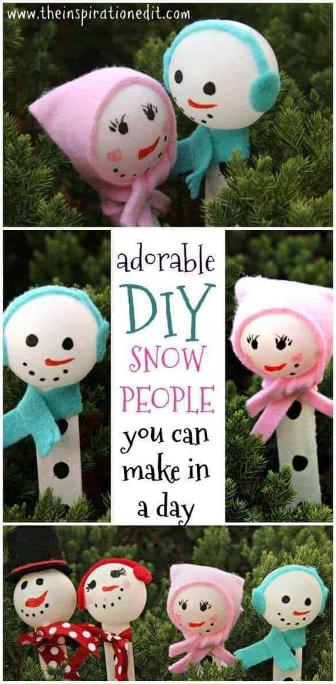 Ping Pong Ball Crafts, Diy Snowman Decorations, Snowman Ideas, Christmas Diy Kids, Christmas Ideas Gifts, Christmas Crafts For Toddlers, Snow Activities, Diy Snowman, Gift Tags Diy