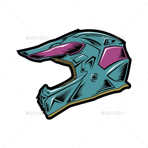 Helmets Motocross Vector Motocross Helmet Tattoo, Motocross Vector, Dirt Bike Tattoo, Racing Women, Bike Tattoo, Helmet Tattoo, Bike Tattoos, Motocross Helmets, Sketching Ideas