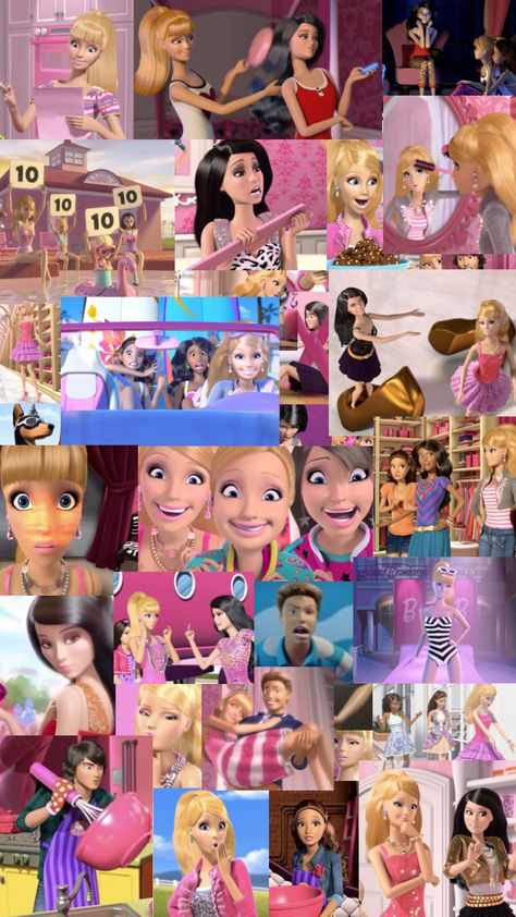 House Collage, Dream House Aesthetic, Barbie Funny, House Funny, Beauty Vibes, Childhood Tv Shows, Tech Toys, Goofy Pictures, Barbie Life