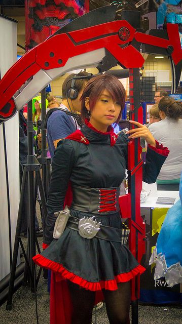 rwby costume Ruby Rose Rwby, Rwby Cosplay, Rwby Anime, Epic Cosplay, Cosplay Tutorial, Cosplay Characters, Amazing Cosplay, Ruby Rose, Best Cosplay