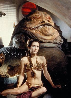 Jaba the Hut Jabba The Hut, Jabba's Palace, Michael Carter, Alec Guinness, Leia Star Wars, Star Wars Princess Leia, Jabba The Hutt, Star Wars Princess, Diego Luna