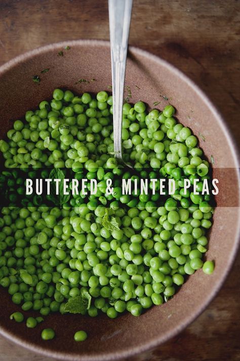 Minted Peas, Claire Thomas, Kitchy Kitchen, Fresh Peas, Year Of Growth, Butter Mints, Veggie Dinner, Kinds Of Vegetables, Mint Recipes