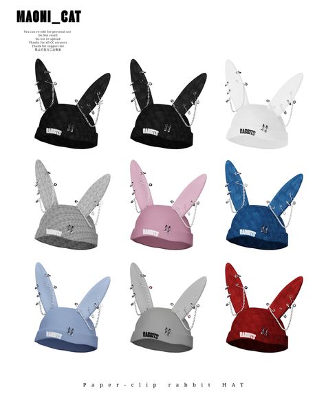 Sims 4 Cc Bunny Hat, Ts4 Hat Cc, Sims 4 Cc Hats, Royal Accessories, Rabbit Hat, Cc Hats, Sims 4 Tsr, Cc Folder, Sims 4 Cc Folder