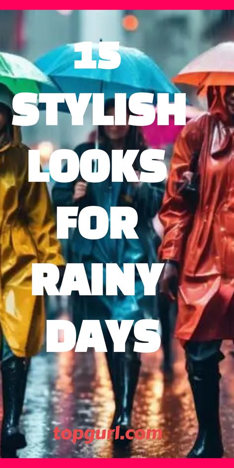 Italian Rainy Day Outfit, Rainy Day Outfit Outdoors, Rain Party Outfit, Cute Outfit With Rain Boots, Cute Rain Day Outfit, Chic Rainy Day Outfit Summer, Rain Day Office Outfit, What To Wear With Rain Boots, Rain Casual Outfit