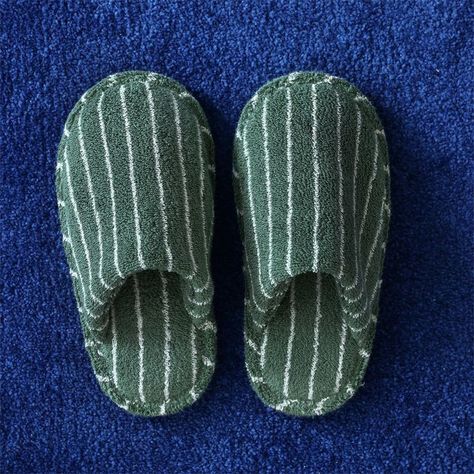 Slippers White, Stylish Bedding, Striped Slippers, Spa Slippers, Fall Blanket, Pajama Outfits, Floral Ribbon, Stylish Beds, House Slippers