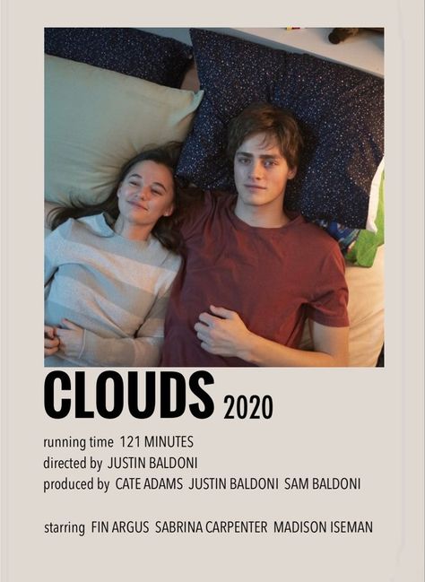 Movies To Watch Indie, Romantic Movie Posters, About Time Movie Poster, Clouds Movie, Theatre Movie, Polaroid Movie Poster, Tv Shows To Watch, Romcom Movies, 3d Movies