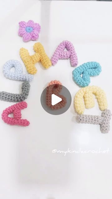 My Kinda Crochet on Instagram: "Crochet alphabet B🧶
.
.
#crochetpattern #inspiration #crochetersofinstagram #satisfying #crocheting #crochet #crochetaddict #colourful #crochetforbigginers #crochetlover #crochetbag #happiness #yarnaddict #addiction #yarn #yarncollection #handmade #crochettutorial #tutorial #tunisiancrochet #easy #knitting #knittingaddict #knittinglove #peaceful #relaxing #knittingyarn#alphabets #kids #crocheting" How To Crochet Letters, Crochet Letters Pattern, Crochet Alphabet, Crochet Letters, Embroidery Letters, Uppercase Letters, Crochet Videos, Easy Knitting, How To Crochet