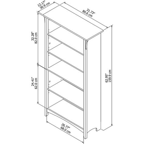 Bookcase Antique, Adjustable Bookshelf, Farmhouse Bookshelf, Contemporary Bookcase, Tall Bookshelves, Bookshelves In Living Room, Furniture Building, 5 Shelf Bookcase, Ireland Homes