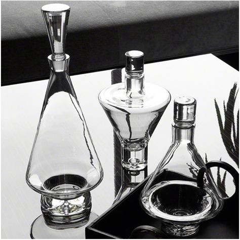 Decanters Haut Transparent, Instyle Decor, Barware Accessories, Global Views, Design Board, Glass Decanter, Bar Accessories, Decanters, Mens Gift Sets