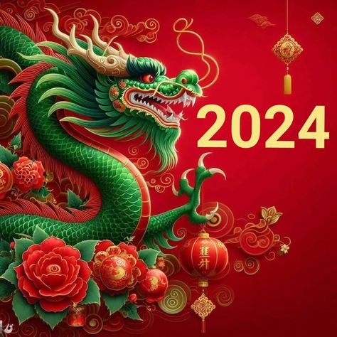 Lunar New Year 2024 Year of the Dragon 2024 Year, Year Of The Dragon, Spiritual Wisdom, Lunar New Year, Year 2024, Lunar New, The Dragon