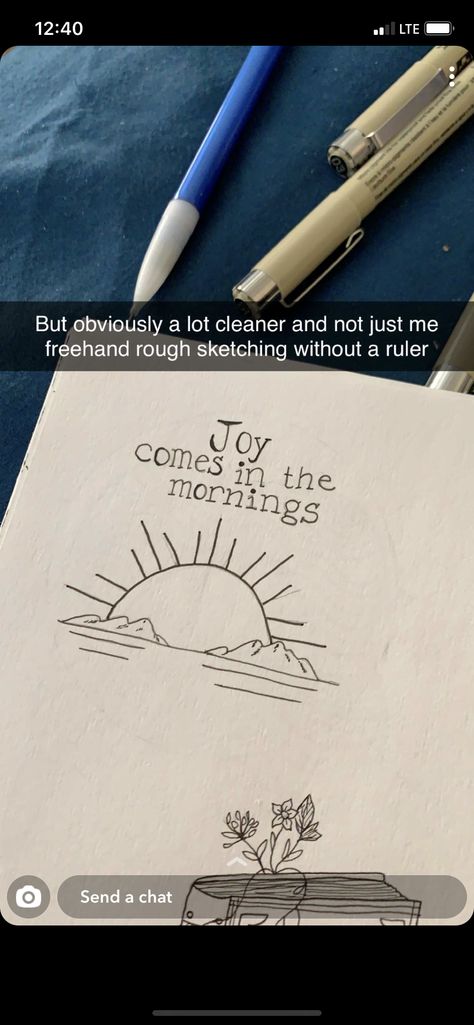 Joy In The Morning Tattoo, Joy Comes In The Morning Tattoo, Morning Tattoo, Joy Comes In The Morning, Joy In The Morning, Stuck On You, Ap Art, In The Morning, The Morning