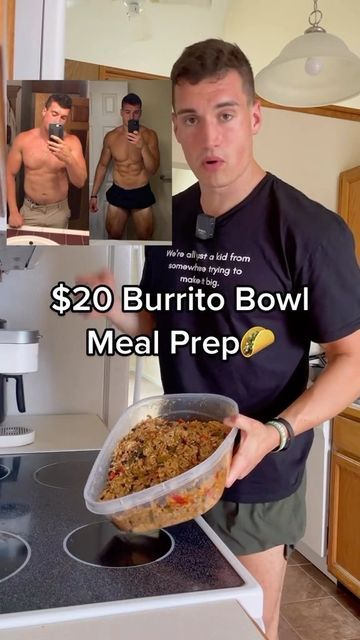 Johnny Hadac on Instagram Johnny Hadac, Bland Foods, Protein Soup Recipes, Bowl Meal Prep, Burrito Bowl Meal Prep, High Protein Low Carb Recipes, Gym Muscle, Protein Diet, Crowd Pleasing Recipes