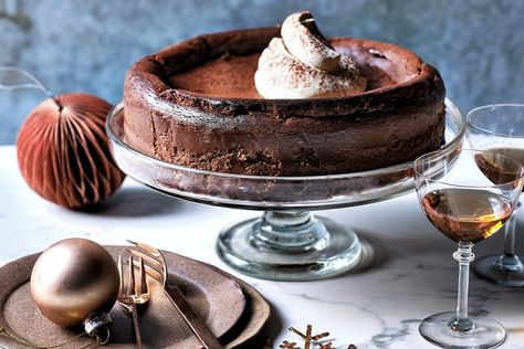 Matt Preston shares his take on a French classic, inspired by La Vina's Santiago Rivera. Gateau Basque Recipe, Matt Preston, Candy Mountain, Basque Cheesecake, Springform Pan Cake, Best Chocolate Desserts, Magazine Recipes, Australia Food, Tv Chefs