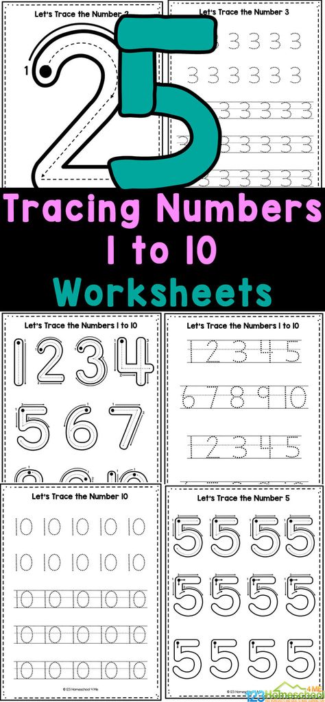 FREE Printable Number Recognition 1-10 Worksheets for Preschool Number 1-10 Worksheets Preschool Math, Preschool Number Writing, How To Write Numbers, Writing Numbers 1-10, Number Tracing Worksheets Preschool Free, Writing Numbers 1-20 Free Printable, Writing Numbers 1-10 Kindergarten, Number Tracing Printables Free 1-20, Tracing Numbers Free Printable 1-10