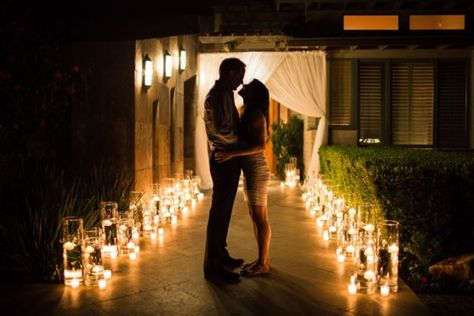 Trend Alert: Candles Formal Engagement Photos, Candlelit Reception, Candlelit Wedding, Atlanta Wedding Photography, Pre Wedding Shoot Ideas, Candle Wedding Decor, Commitment Ceremony, Engagement Poses, Wedding Engagement Photos