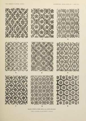 History Decorations, History Ornaments, India Decoration, Title Block, Block Printed Textiles, Field Museum, Color Drawing Art, Motif Batik, University Of Illinois